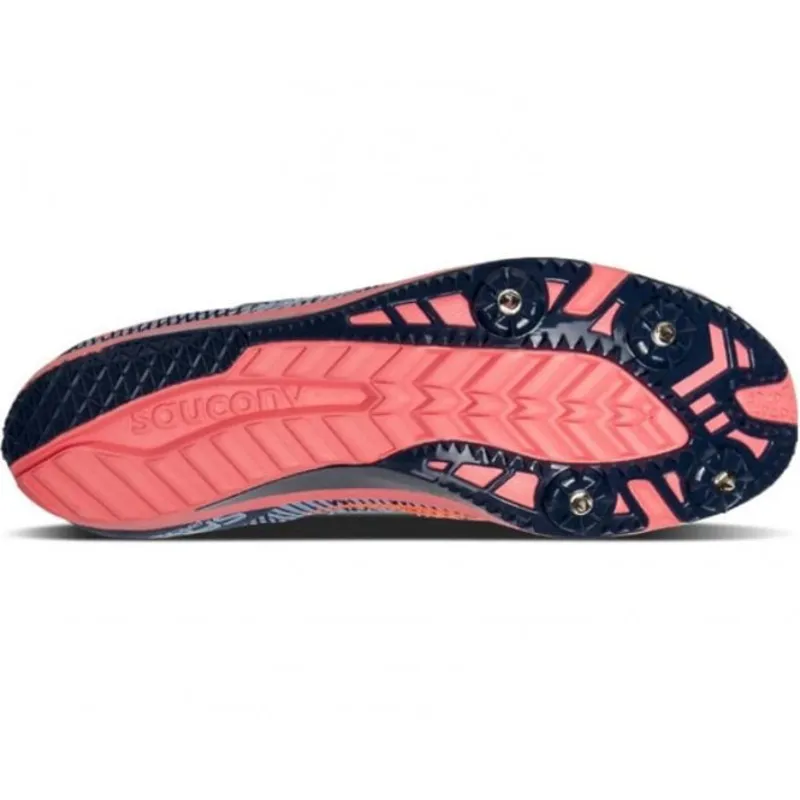 Saucony Women's Endorphin 2 Blue/Pink-4